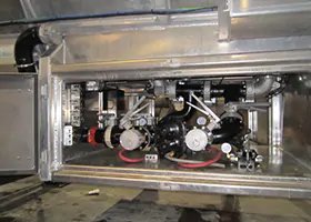 Belly Pump Rig Up in TNT Tank & Trailer, Lloydminster, Alberta