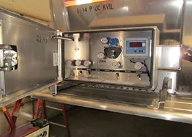 Titan Gauge Rig Up in TNT Tank & Trailer, Lloydminster, Alberta